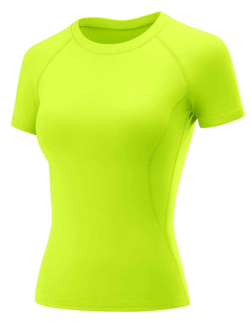 LOMON Womens Workout Short Sleeve Tops Crew Neck Raglan Athletic Shirts