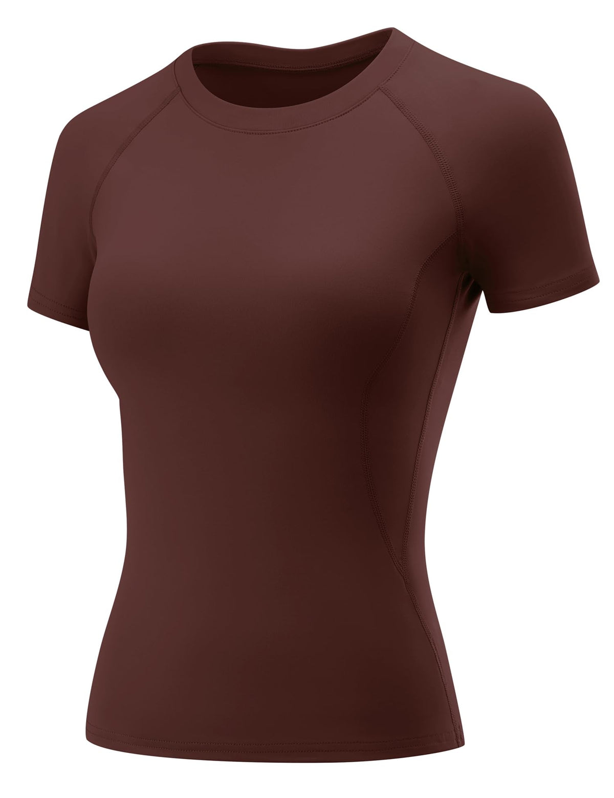 LOMON Womens Workout Short Sleeve Tops Crew Neck Raglan Athletic Shirts