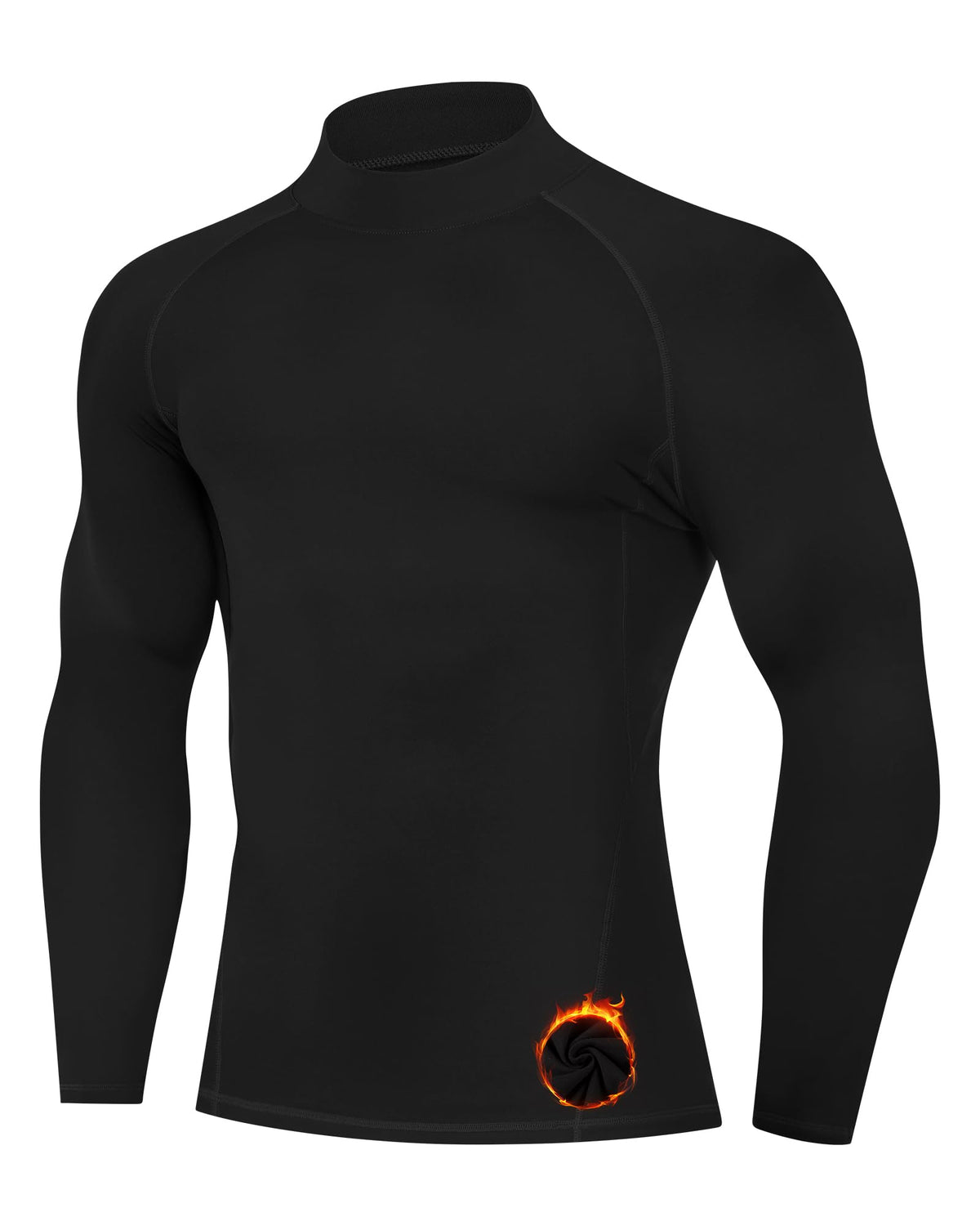 Men's Thermal Mock-Neck Base Layer