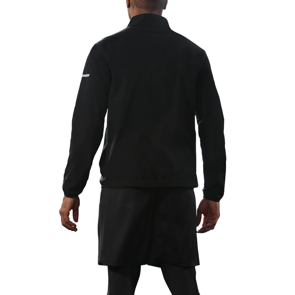 BUYJYA 5Pcs Men's Workout Gym Clothes Set Athletic Fitness Clothing