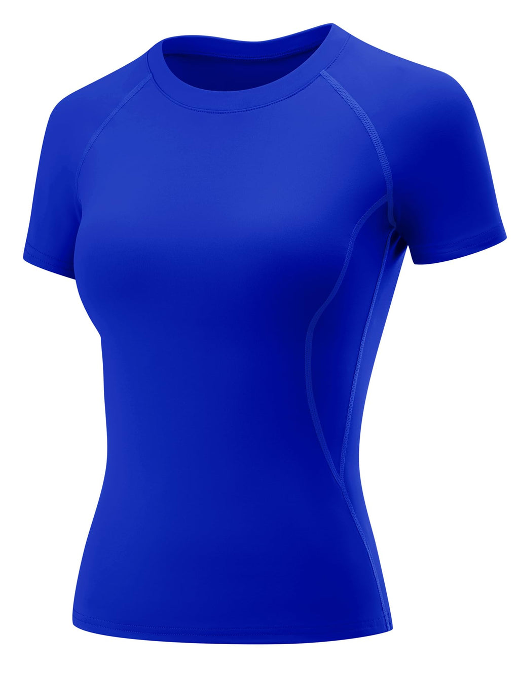LOMON Womens Workout Short Sleeve Tops Crew Neck Raglan Athletic Shirts