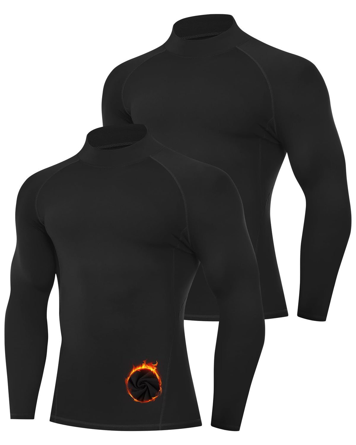 Men's Thermal Mock-Neck Base Layer