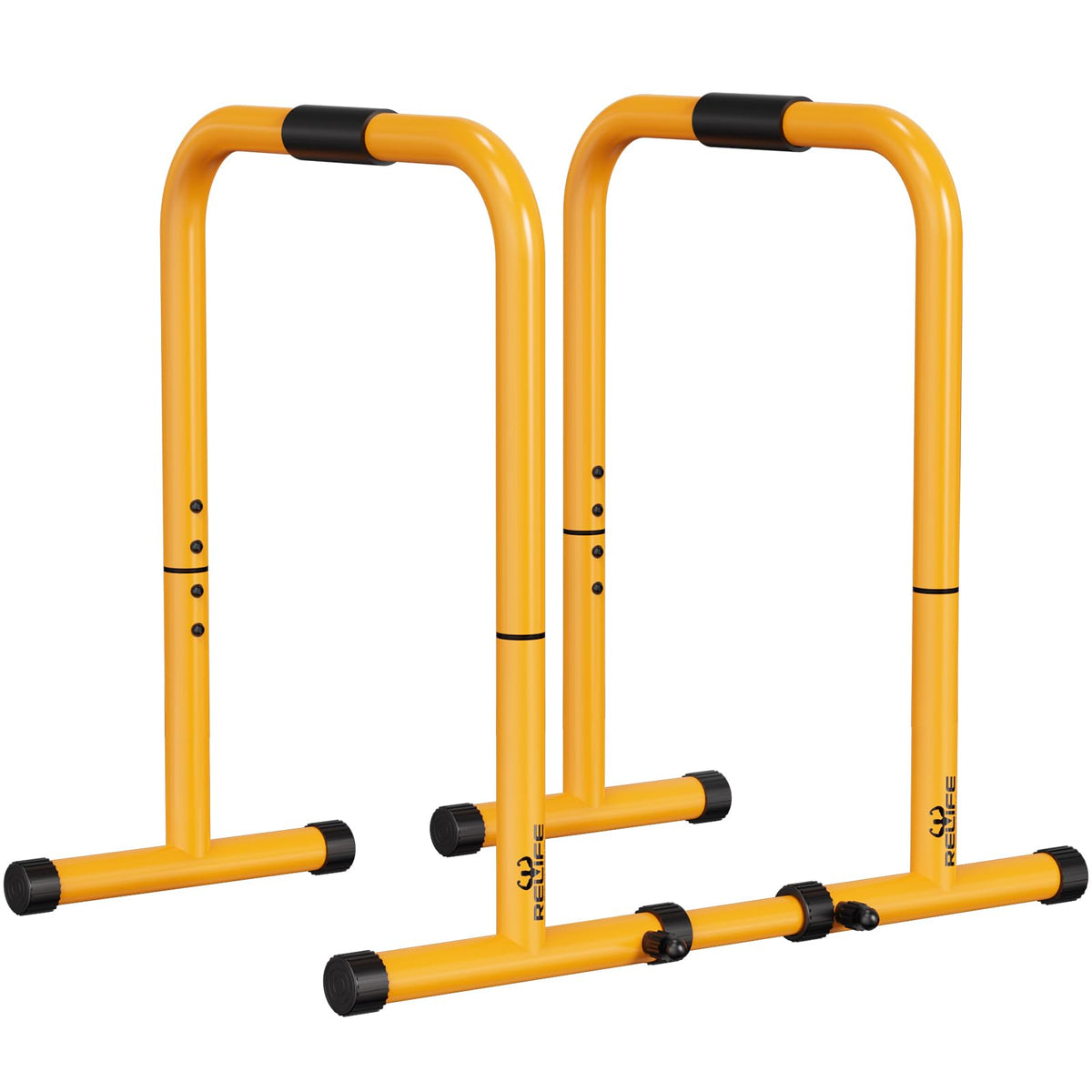 RELIFE REBUILD YOUR LIFE Dip Bar for Home Gym Training 400LBS Parallel Bars
