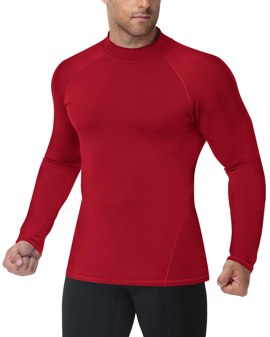 Men's Thermal Mock-Neck Base Layer