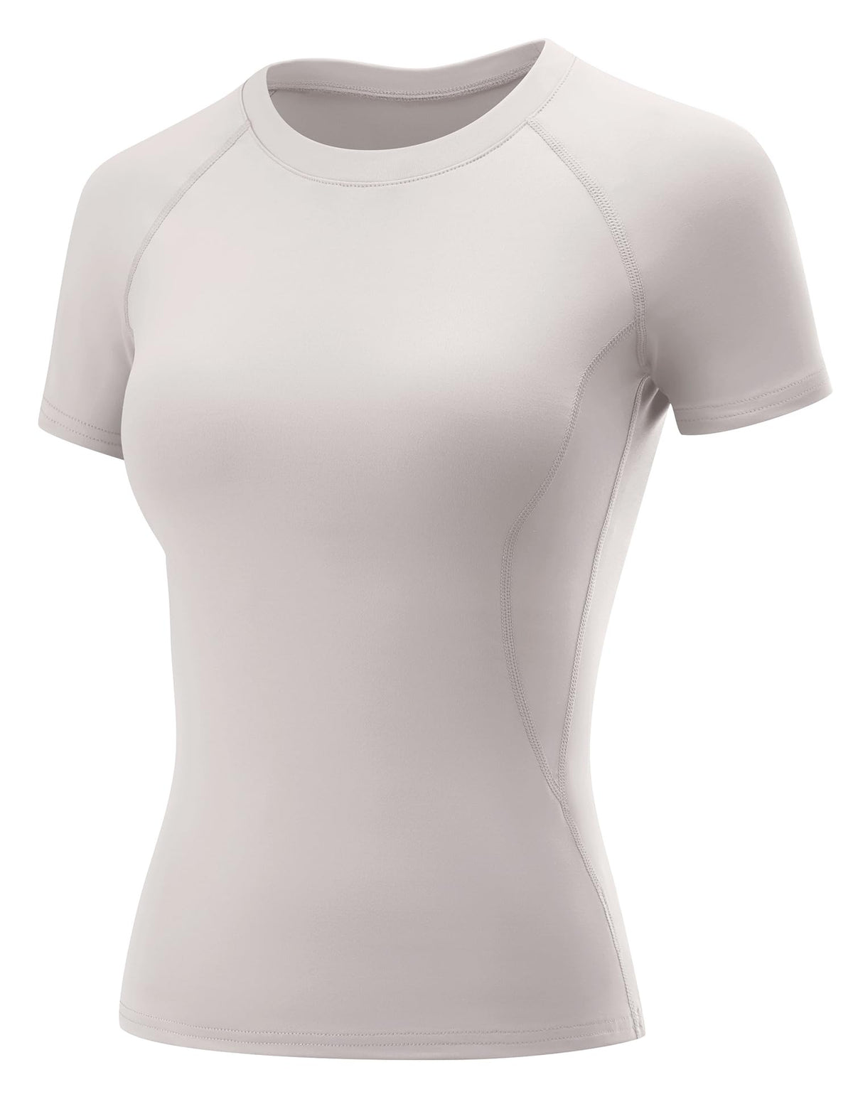LOMON Womens Workout Short Sleeve Tops Crew Neck Raglan Athletic Shirts