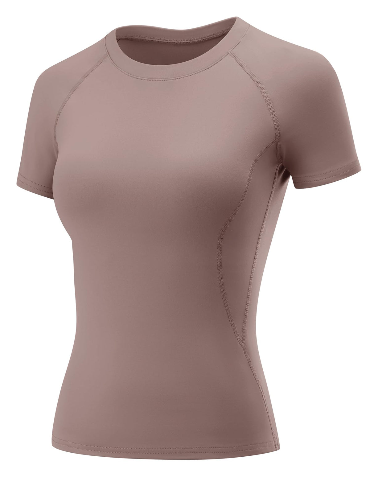 LOMON Womens Workout Short Sleeve Tops Crew Neck Raglan Athletic Shirts