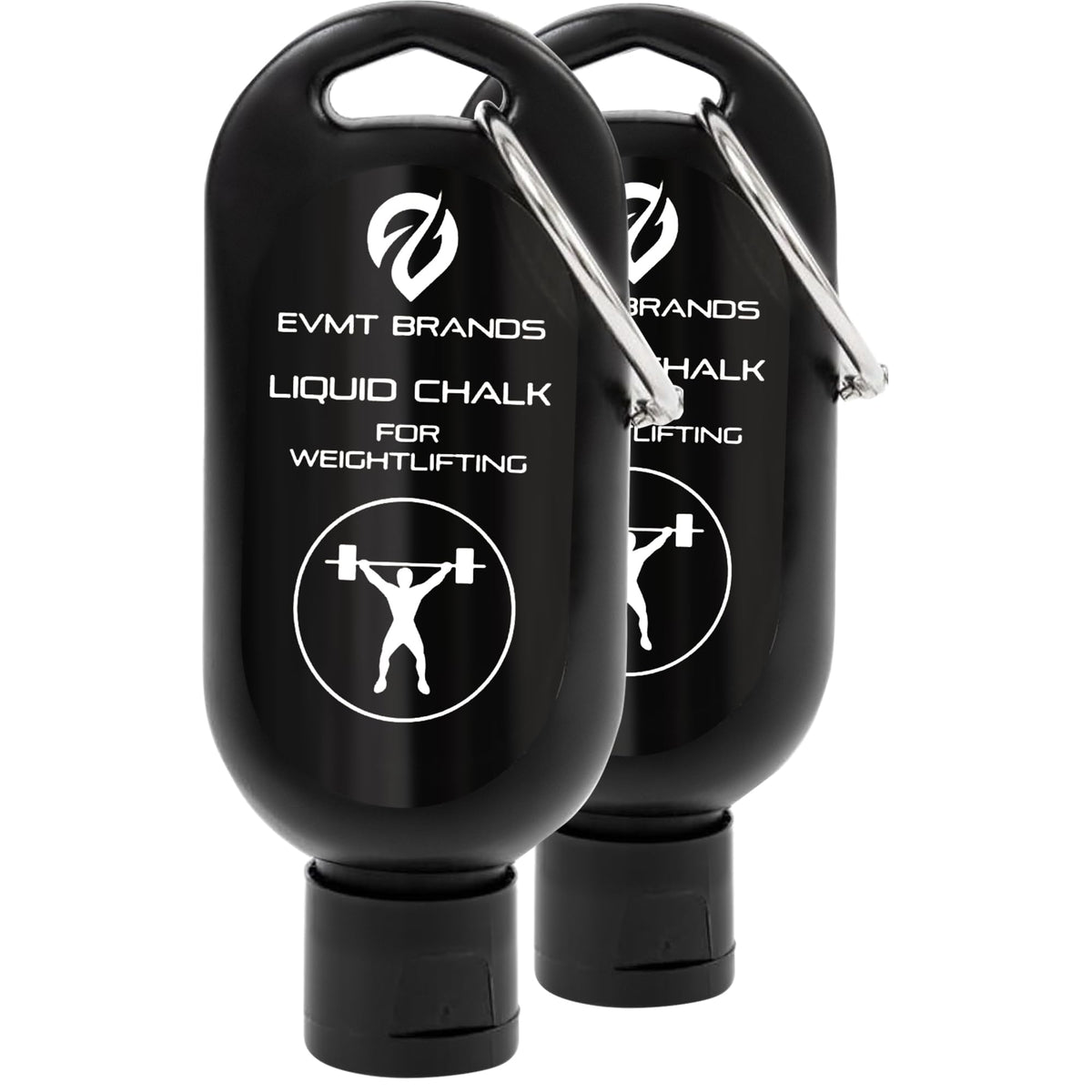 EVMT Brands Liquid Chalk, Mess Free Gym Chalk for Weightlifting, Gymnastics, Rock Climbing, Dancing. Sweat Resistant and Long Lasting for Stronger Grip.