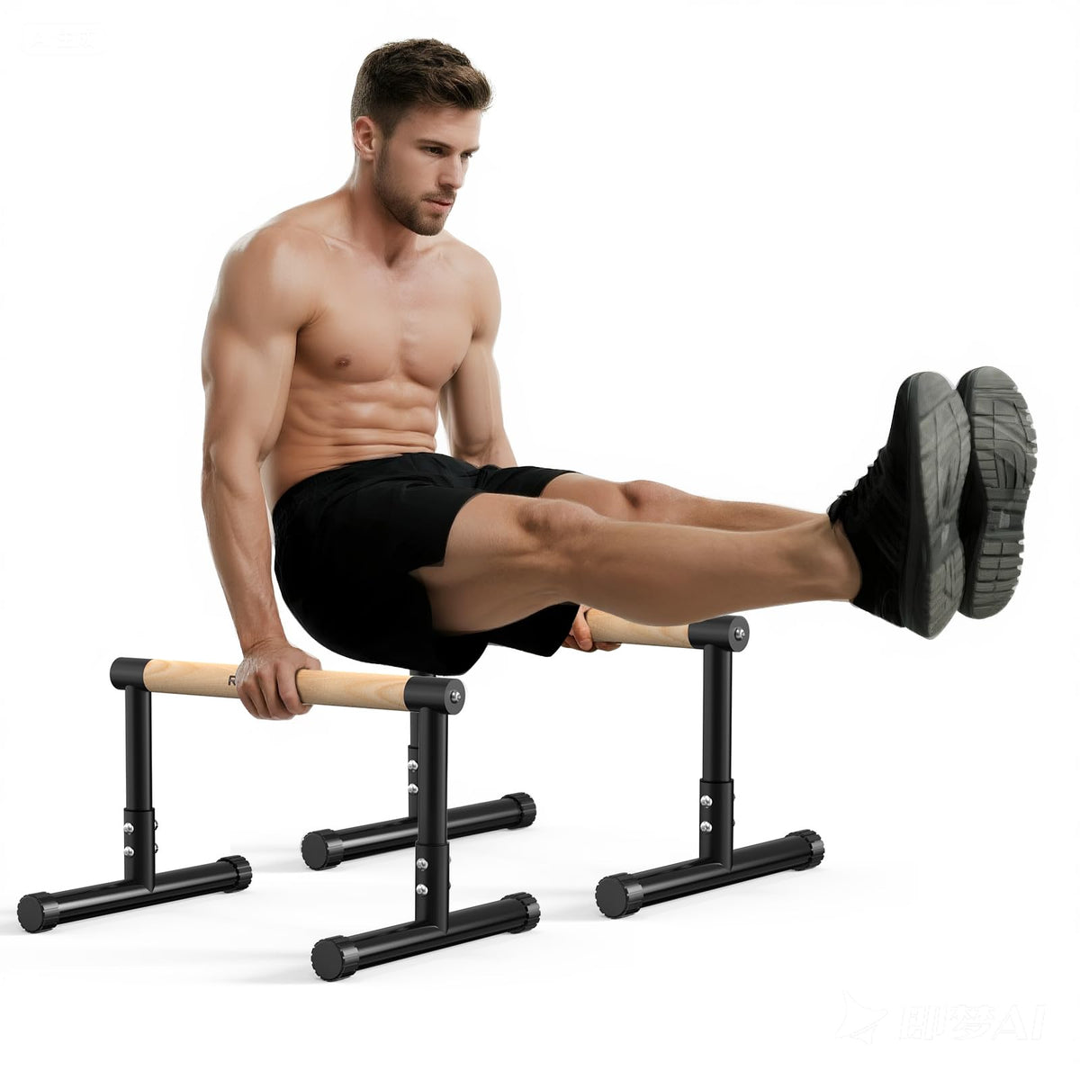 RELIFE REBUILD YOUR LIFE Dip Bar for Home Gym Training 400LBS Parallel Bars