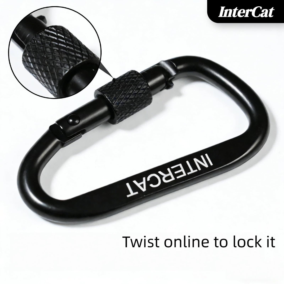 InterCat Gym Keychain for Women Men, Fitness Keychain Set