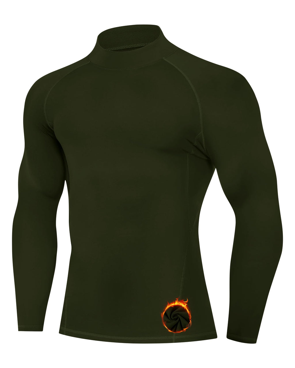 Men's Thermal Mock-Neck Base Layer