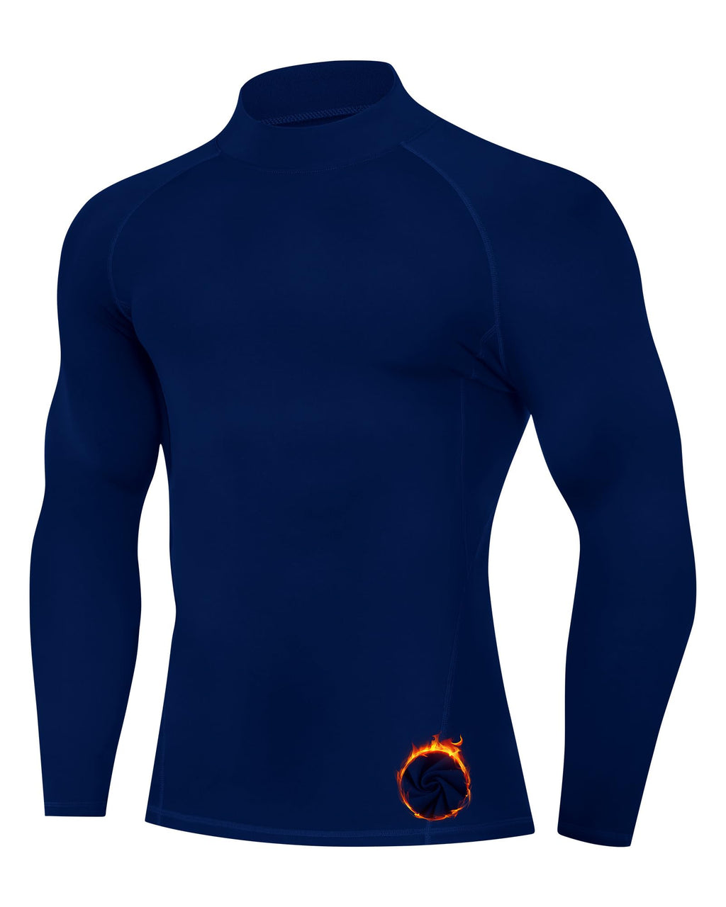 Men's Thermal Mock-Neck Base Layer
