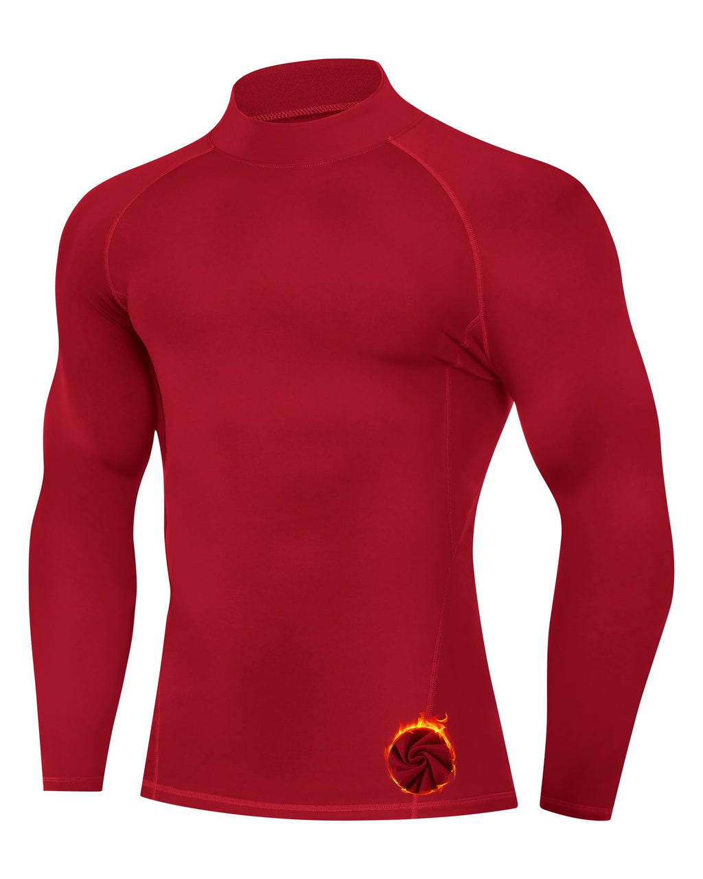 Men's Thermal Mock-Neck Base Layer