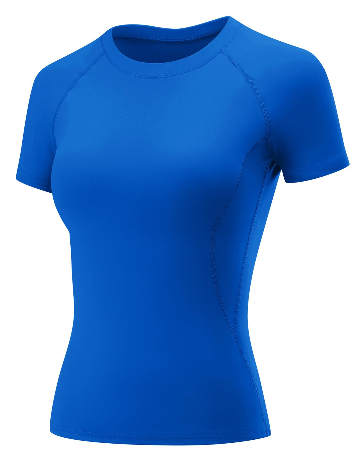 LOMON Womens Workout Short Sleeve Tops Crew Neck Raglan Athletic Shirts