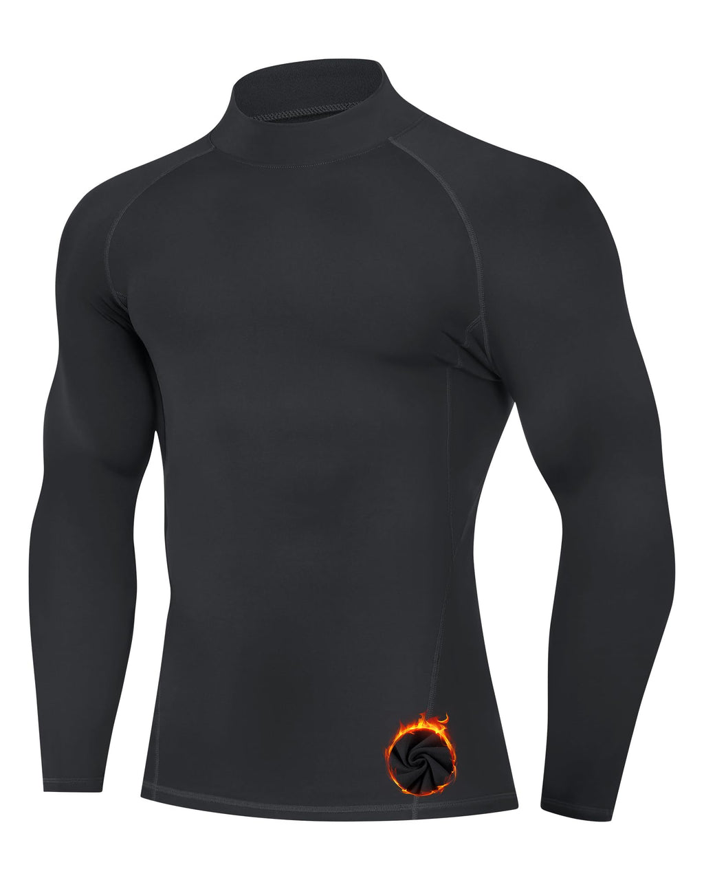 Men's Thermal Mock-Neck Base Layer