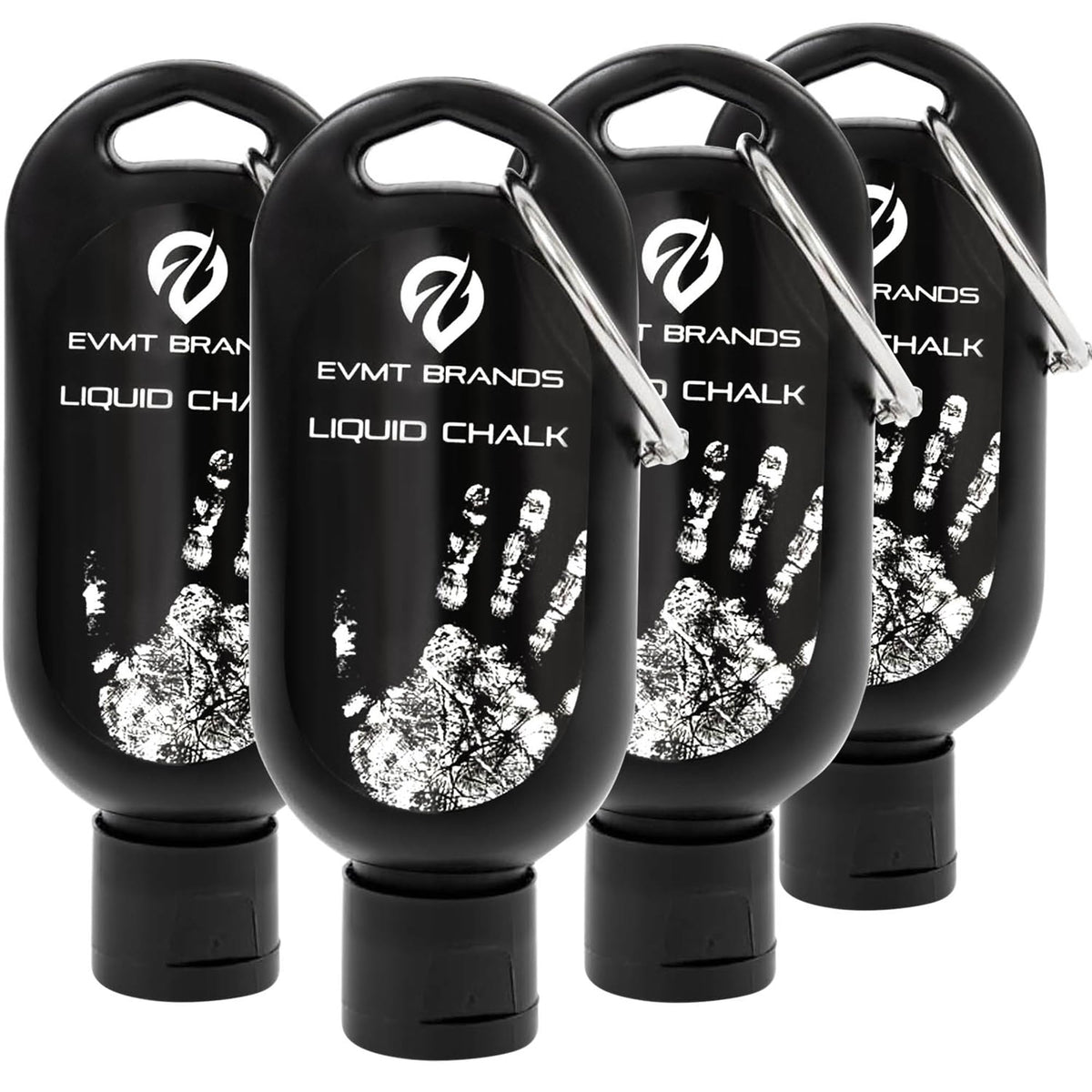 EVMT Brands Liquid Chalk, Mess Free Gym Chalk for Weightlifting, Gymnastics, Rock Climbing, Dancing. Sweat Resistant and Long Lasting for Stronger Grip.