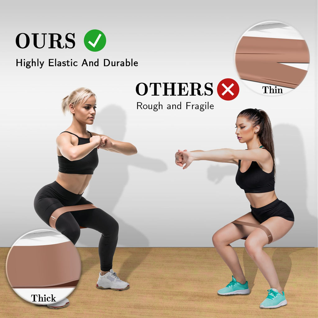 Resistance Bands for Working Out, 5 Levels Elastic Exercise Bands