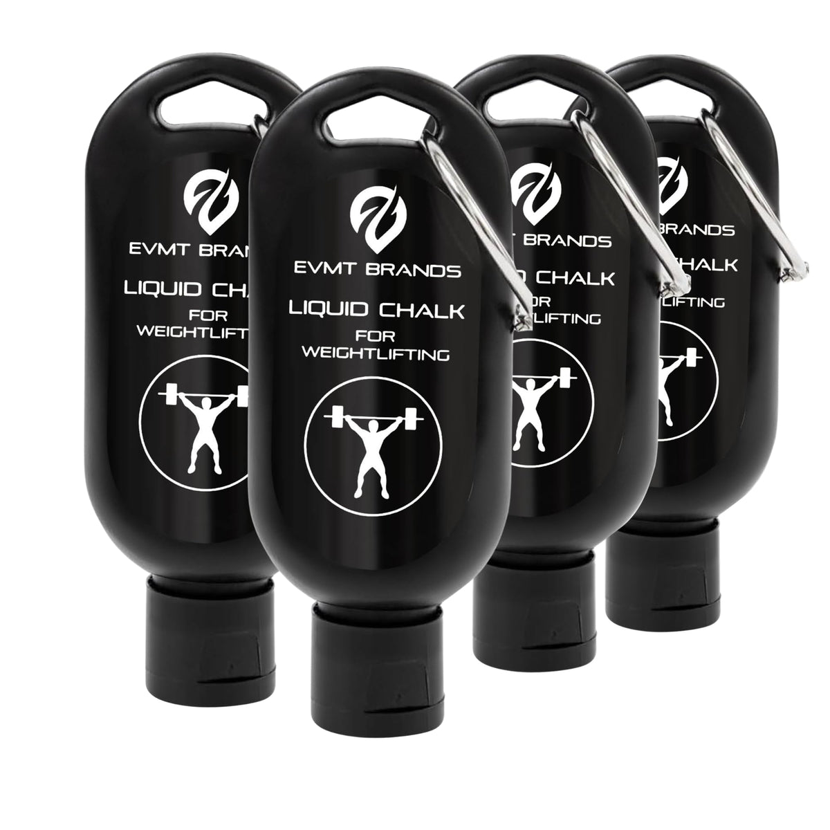 EVMT Brands Liquid Chalk, Mess Free Gym Chalk for Weightlifting, Gymnastics, Rock Climbing, Dancing. Sweat Resistant and Long Lasting for Stronger Grip.