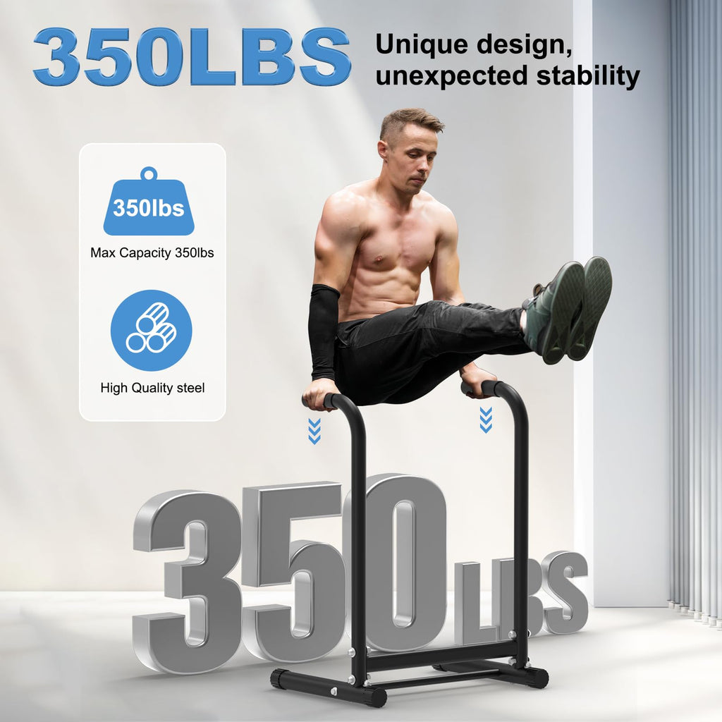 RELIFE REBUILD YOUR LIFE Dip Bar for Home Gym Training 400LBS Parallel Bars