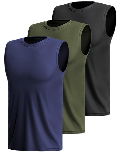 3 Or 5er Pack Sport Tank Top Herren äRmellos Shirt Fitness Achselshirt Schnelltrocknend Muskelshirt Atmungsaktiv Laufshirt Tanktop Gym Funktionsshirt Sleeveless Sportshirt Westen Multipack