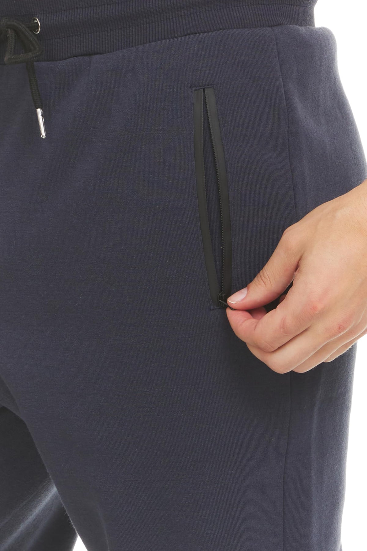 PURE CHAMP Sweatpants for Men 3 Pack Fleece Athletic Workout Joggers Mens Sweatpants with Zipper Pockets Size S-3XL