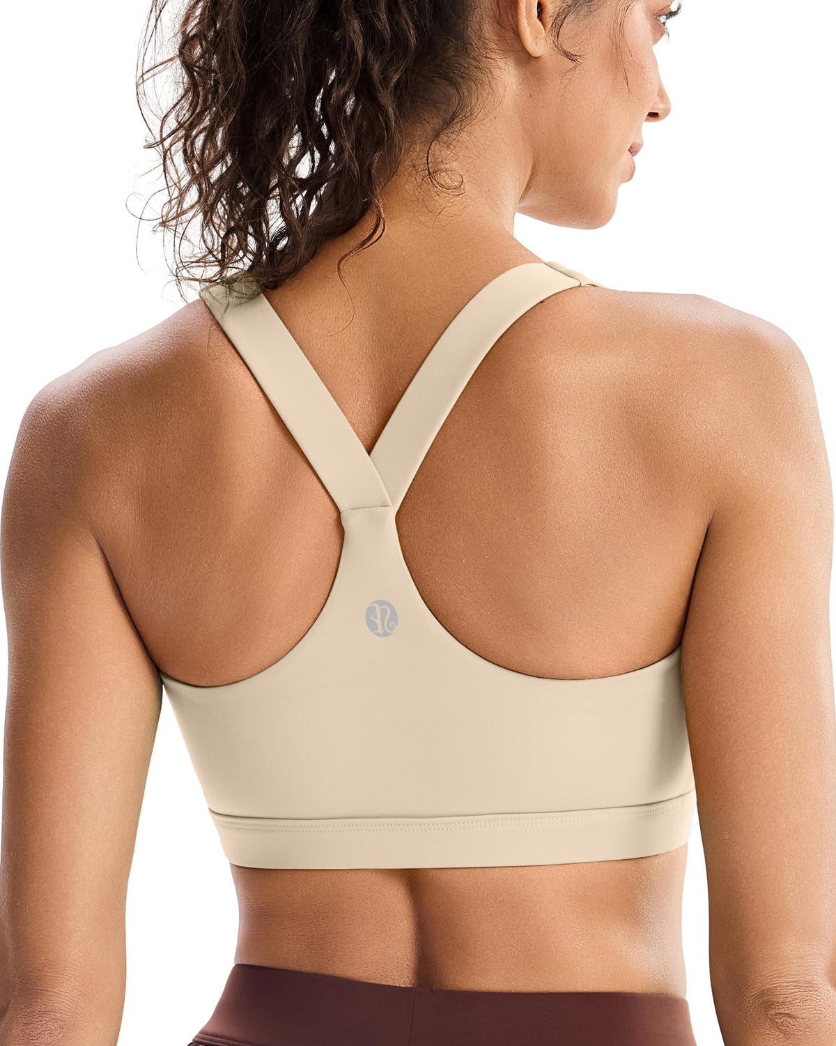 RUNNING GIRL Sports Bras for Women, Molded Cup High Impact Sports Bra Workout Bras for Women High Support Racerback