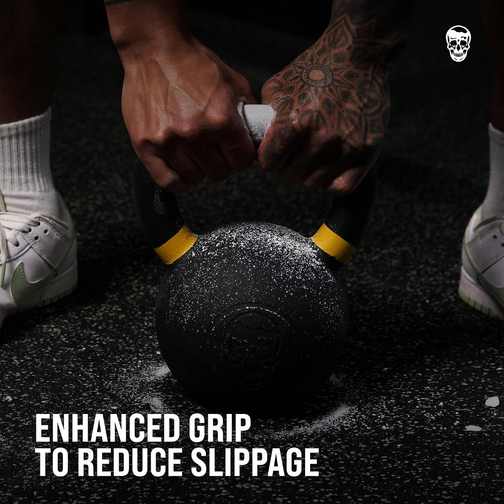 Gymreapers Gym Chalk, Athletic Powder Chalk for Maximum Grip Magnesium Carbonate Chalk for Powerlifting, Weightlifting, Rock Climbing, Gymnastics Chalk Block (8-2oz Chalk Blocks)