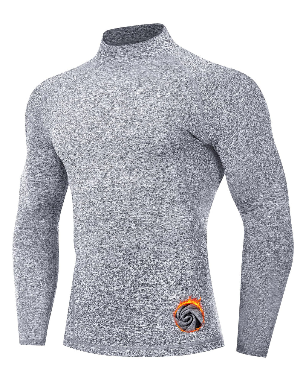 Men's Thermal Mock-Neck Base Layer